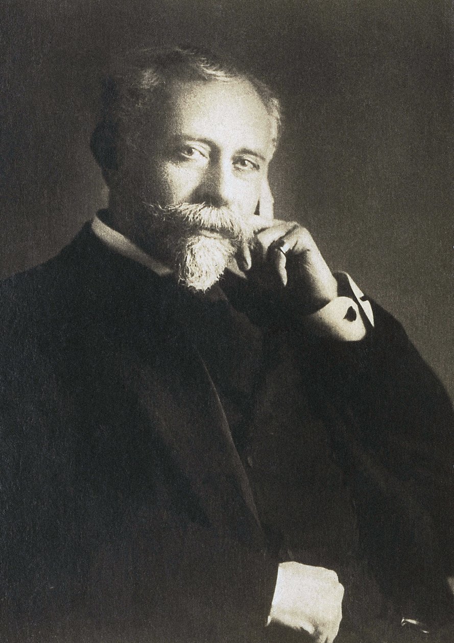 Porträtt av Paul Cambon (1843-1924), fransk diplomat och politiker. av French Photographer