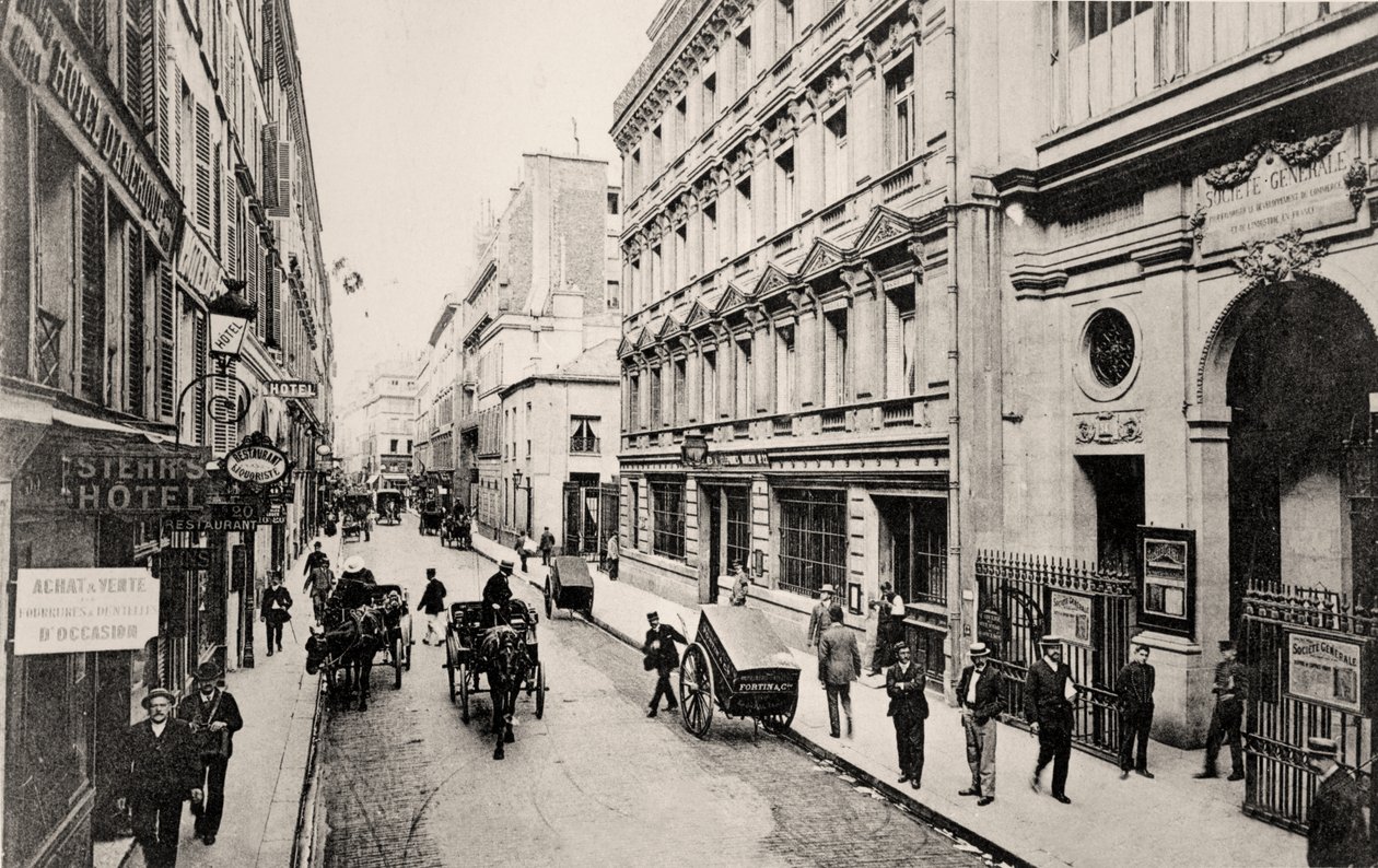 Rue de Provence, Paris (s/v foto) av French Photographer