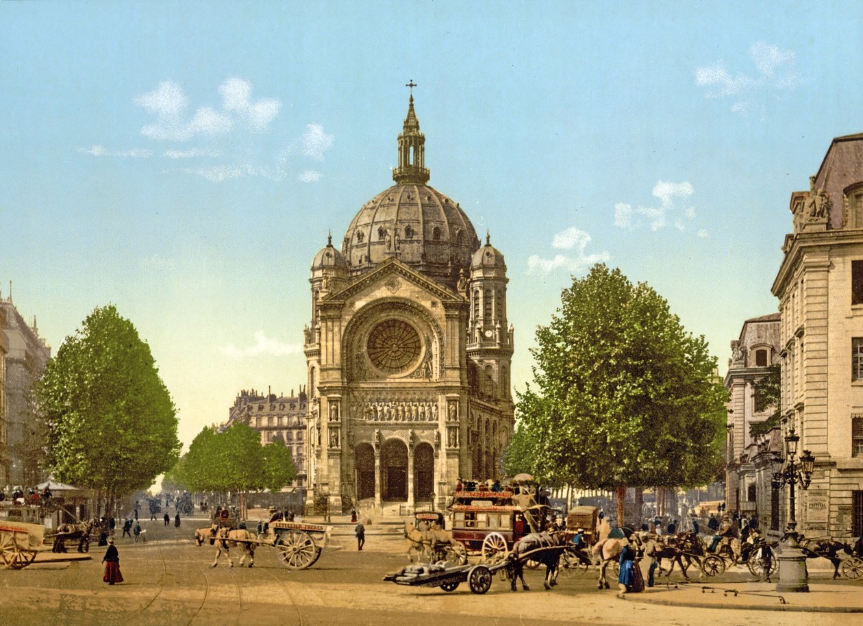 St. Augustine, Paris, pub. c.1900 av French Photographer