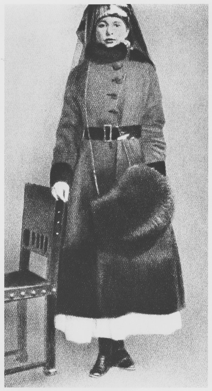 Gripandet av Mata Hari den 13 februari 1917 av French Photographer
