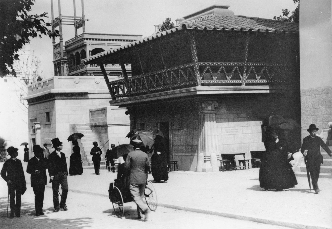 Världsutställningen, Paris, 1889 av French Photographer