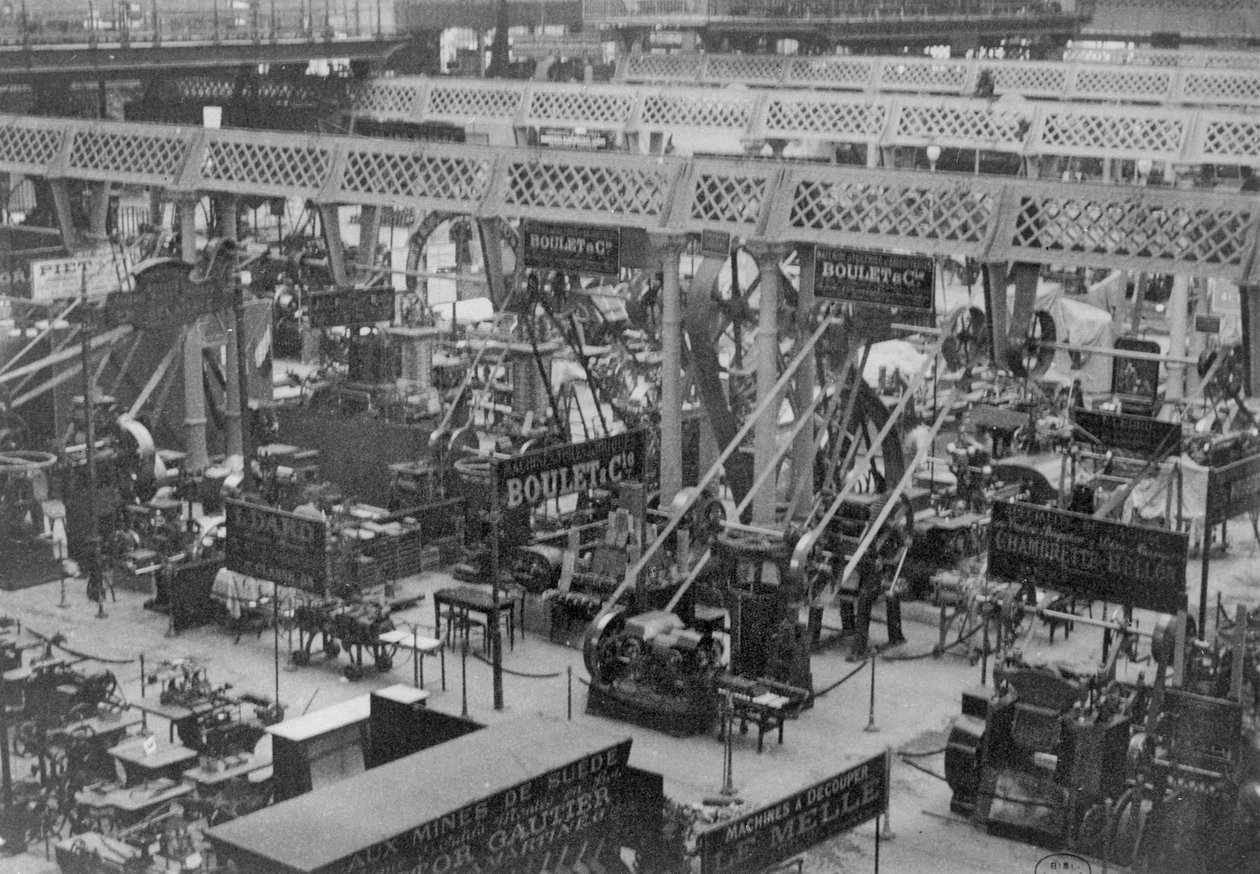 Galerie des Machines på Exposition Universelle 1889 av French Photographer