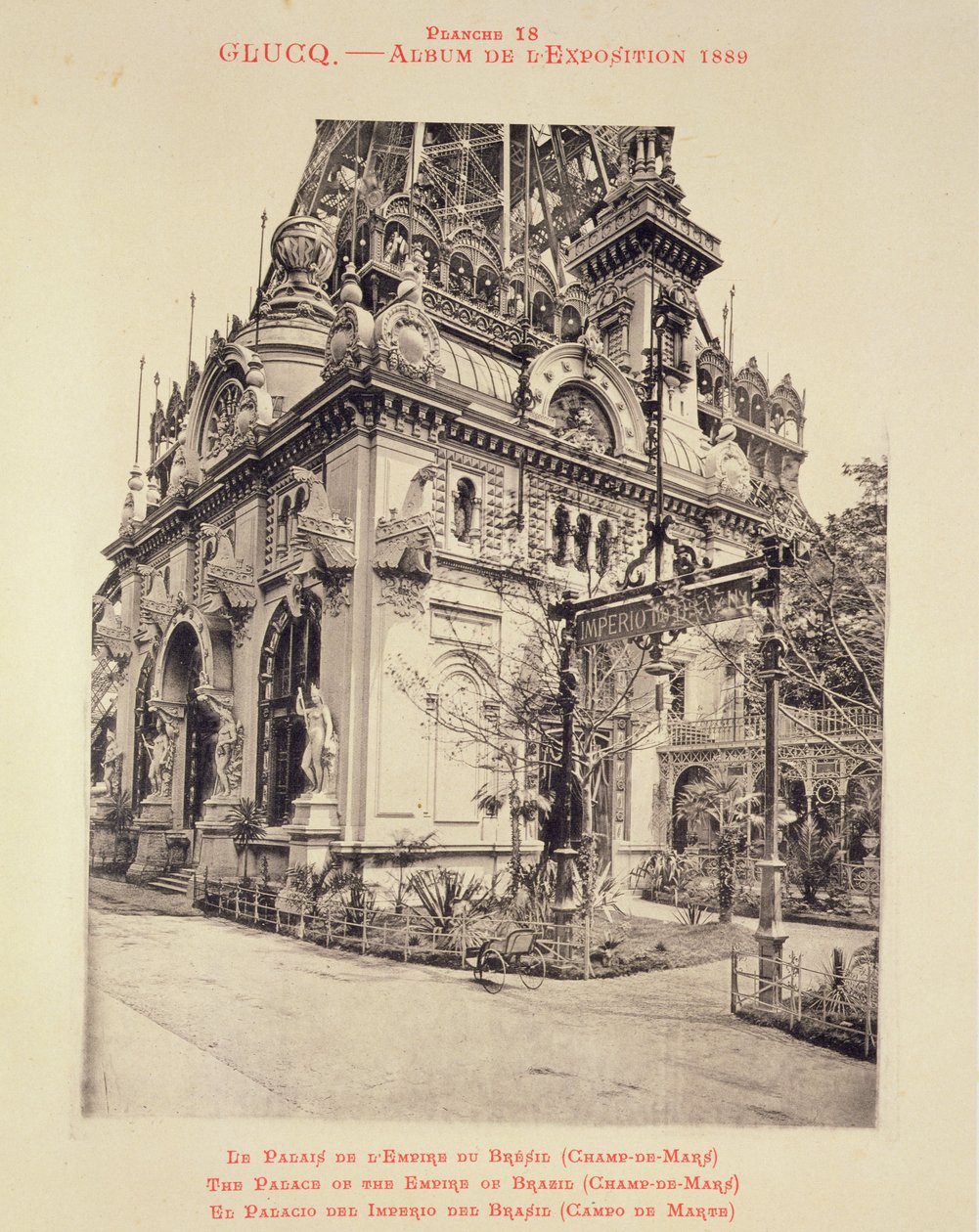 The Palace of the Empire of Brazil (Champ-de-Mars) från 