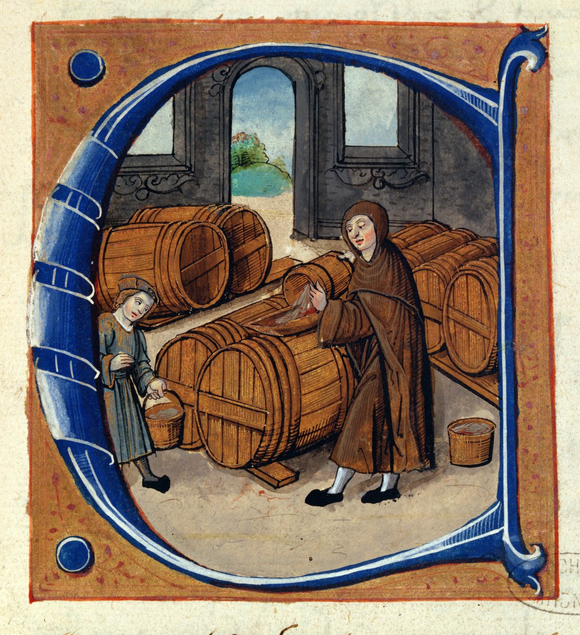 AE II/1667 Vinproduktion under medeltiden, från 