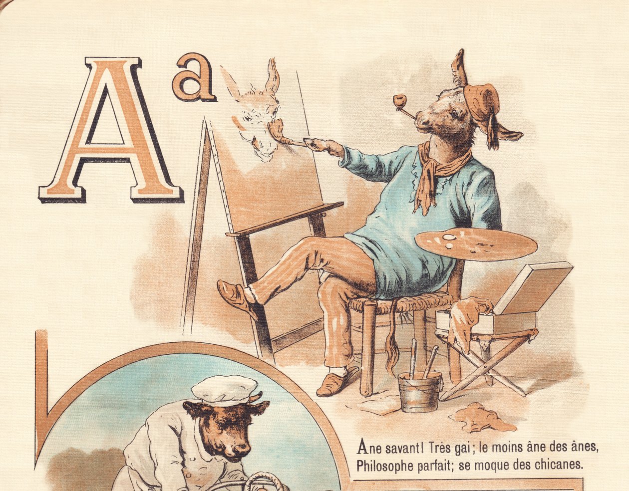 A: En vetenskapsman! Mycket gladlynt; minsta anus, den perfekta filosofen, gör narr av chikanerna av French School