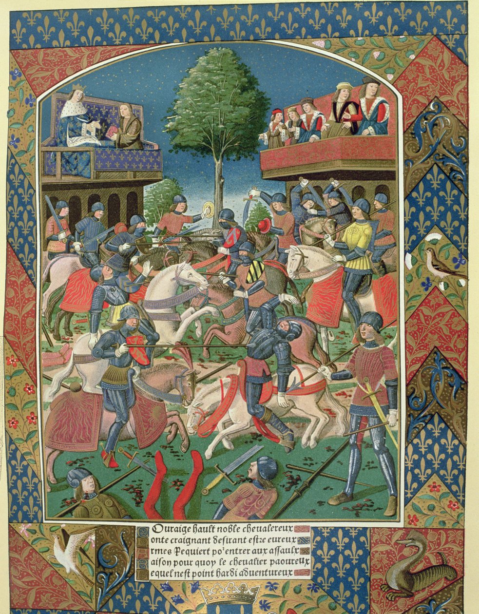 A Knightly Tournament, från 