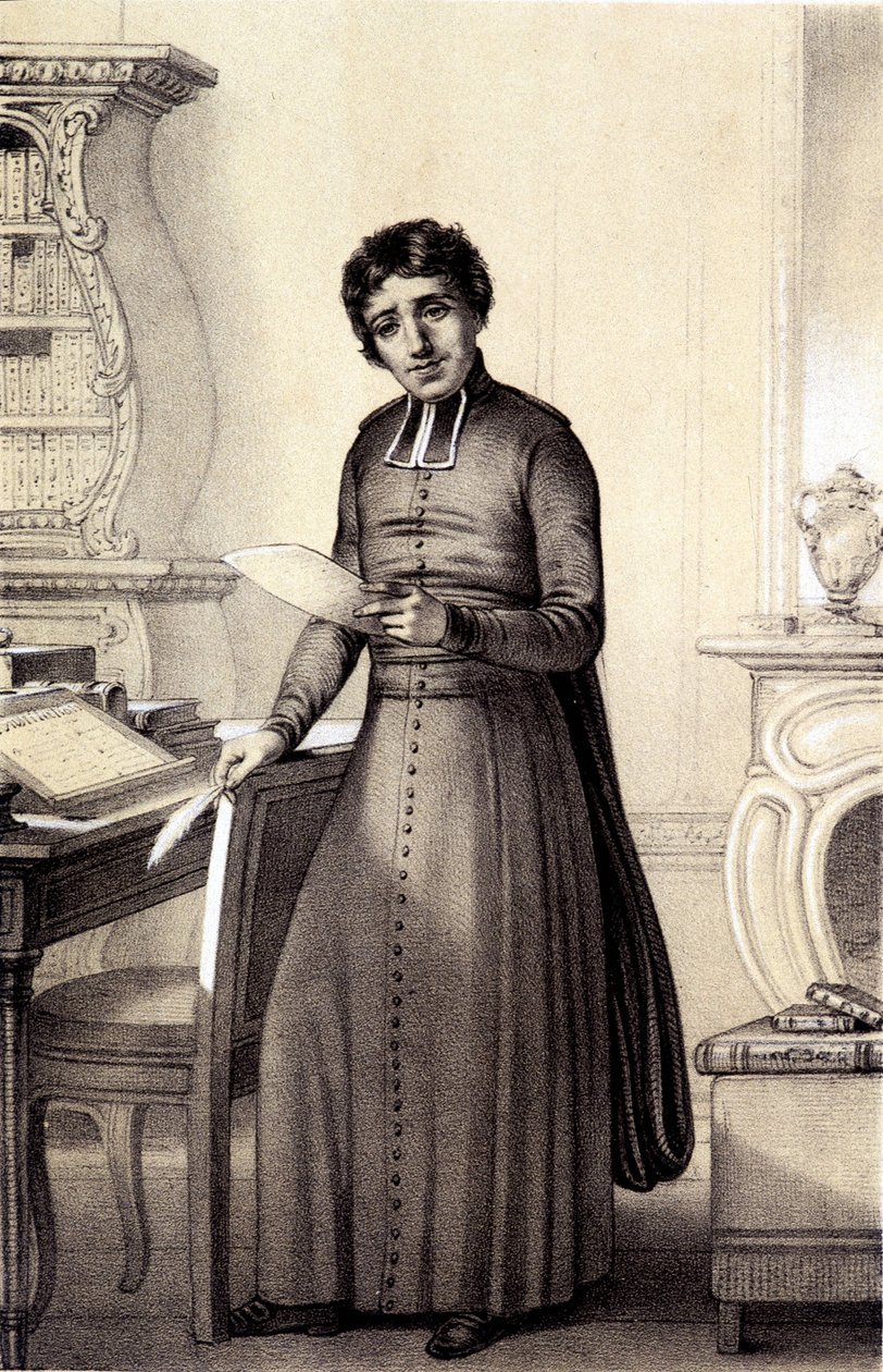 Abbe Emmanuel Joseph Sieyes - i "Galerie historique de la Revolution francaise" av Albert Maurin av French School
