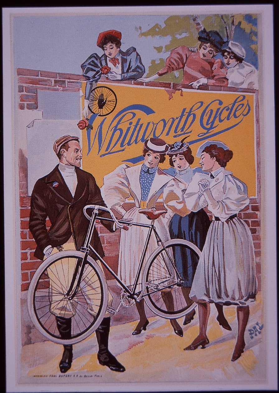 Annons för Whitworth Cycles av French School