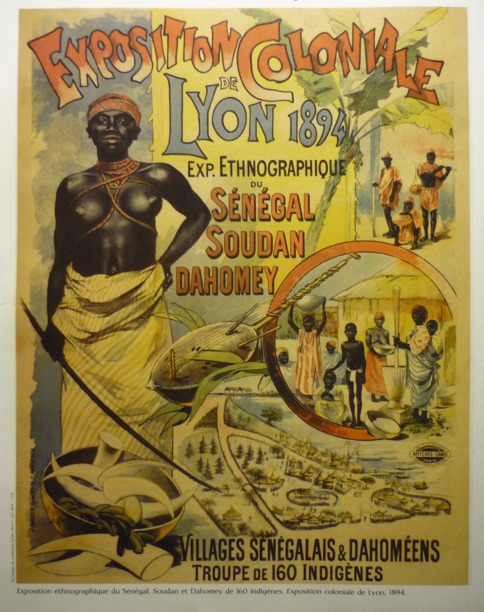 Annons för Exposition de Lyon av French School