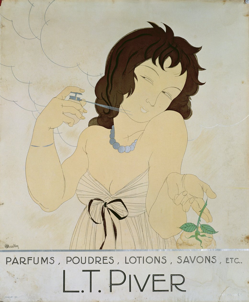 Annons för L.T. Pivert c.1900, designad av Ourtin av French School