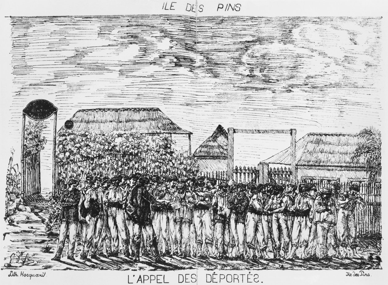 Album av Isle of Pines, Upprop för de deporterade, 1878-79 av French School