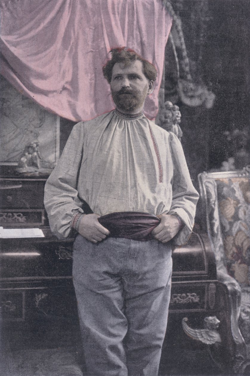 Alphonse Mucha (1860-1939) från La Revue Illustre, 15 juli 1899 av French School
