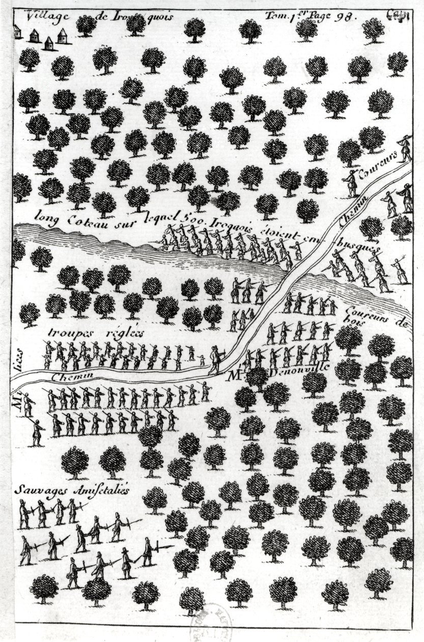 Ambush of the Iroquois, från 