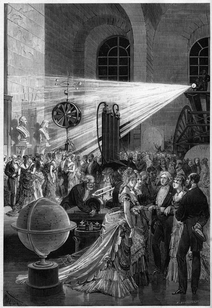 En kväll på Paris Observatory, 10 april av French School