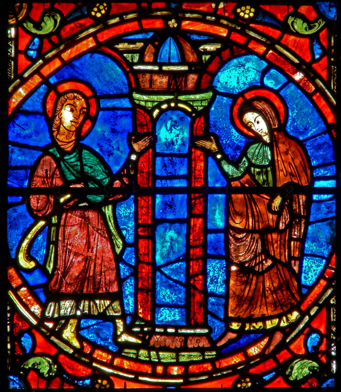 Anne och Joachim vid Golden Gate (w28b) av French School