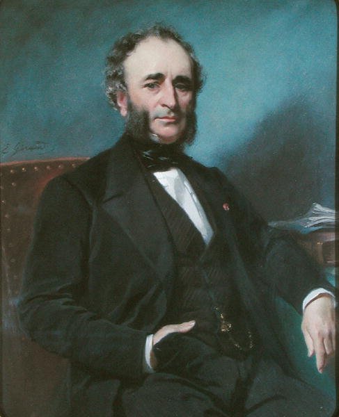 Antoine Jobert de Lamballe (1799-1867) (olja på duk) av French School