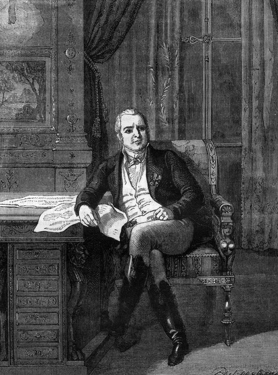 Antoine Marie Chamans, Comte de Lavalette, fransk politiker och general - Antoine-Marie Chamans, Comte de Lavalette (1769-1830) officer, hög fransk tjänsteman och statsråd - i "Histoire de l