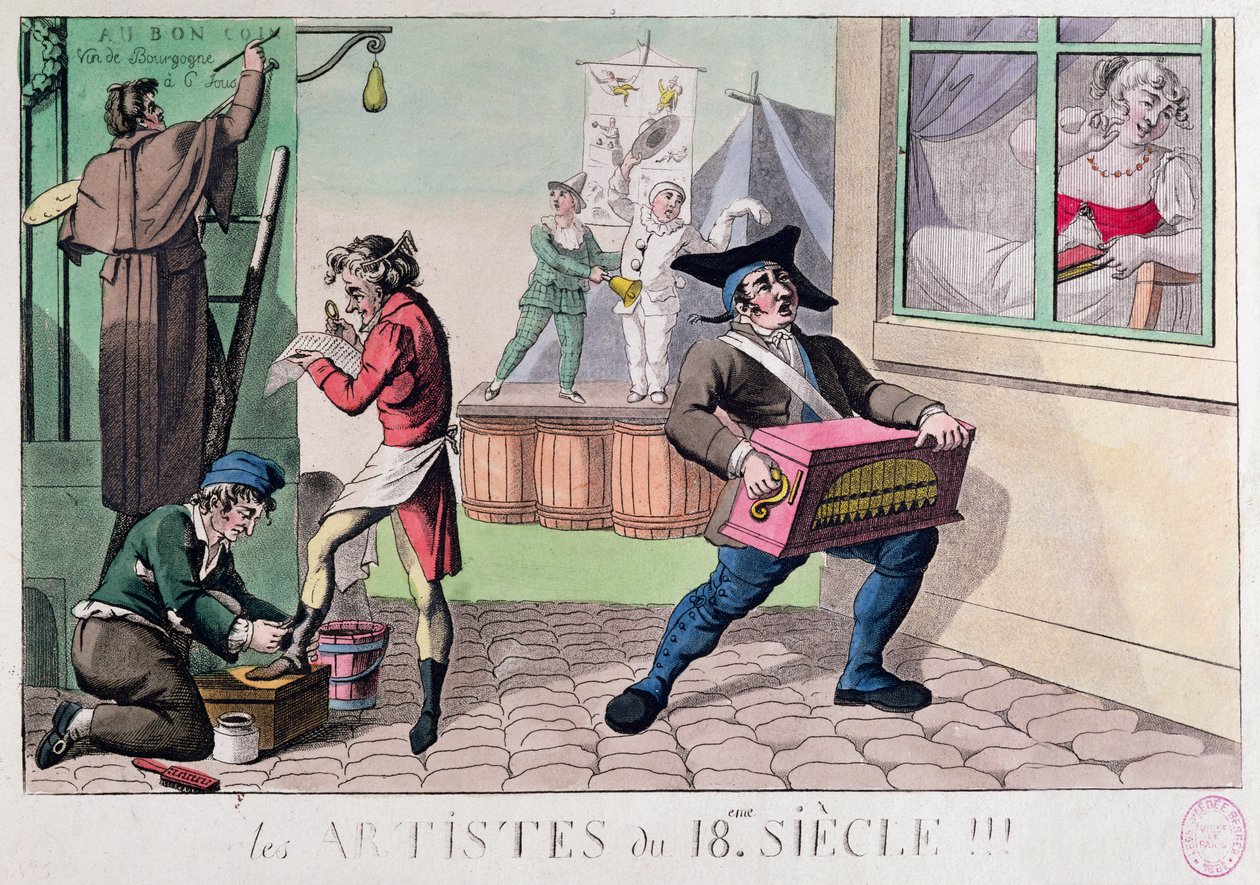 1700-talets konstnärer av French School