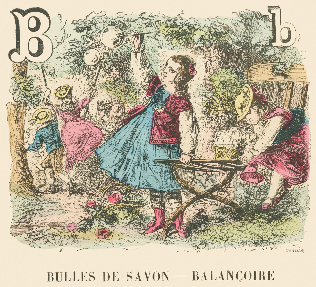 B: Såpbubblor — Swing av French School