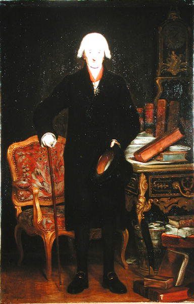 Baron Antoine Portal (1742-1832) (olja på duk) av French School