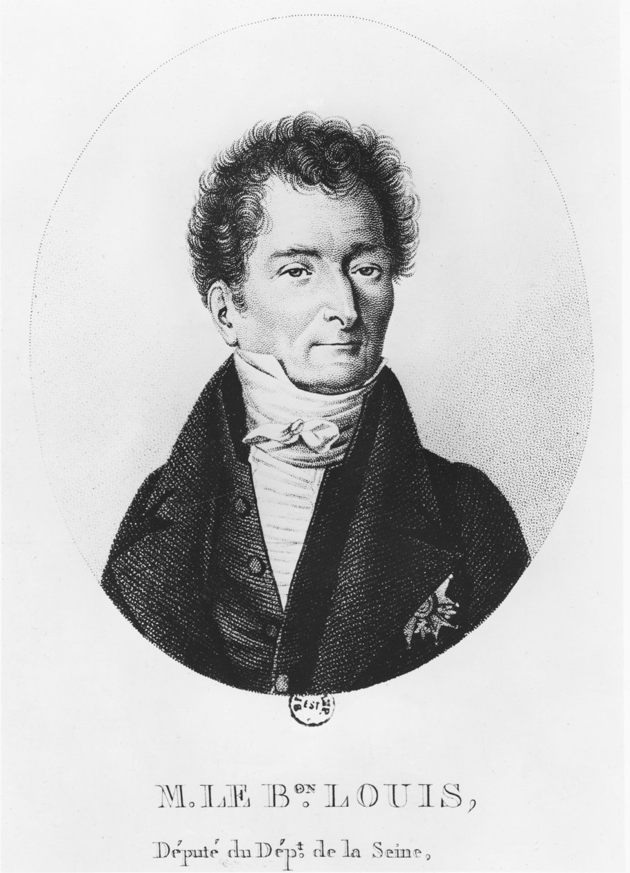 Baron Joseph Dominique Louis (gravyr) av French School