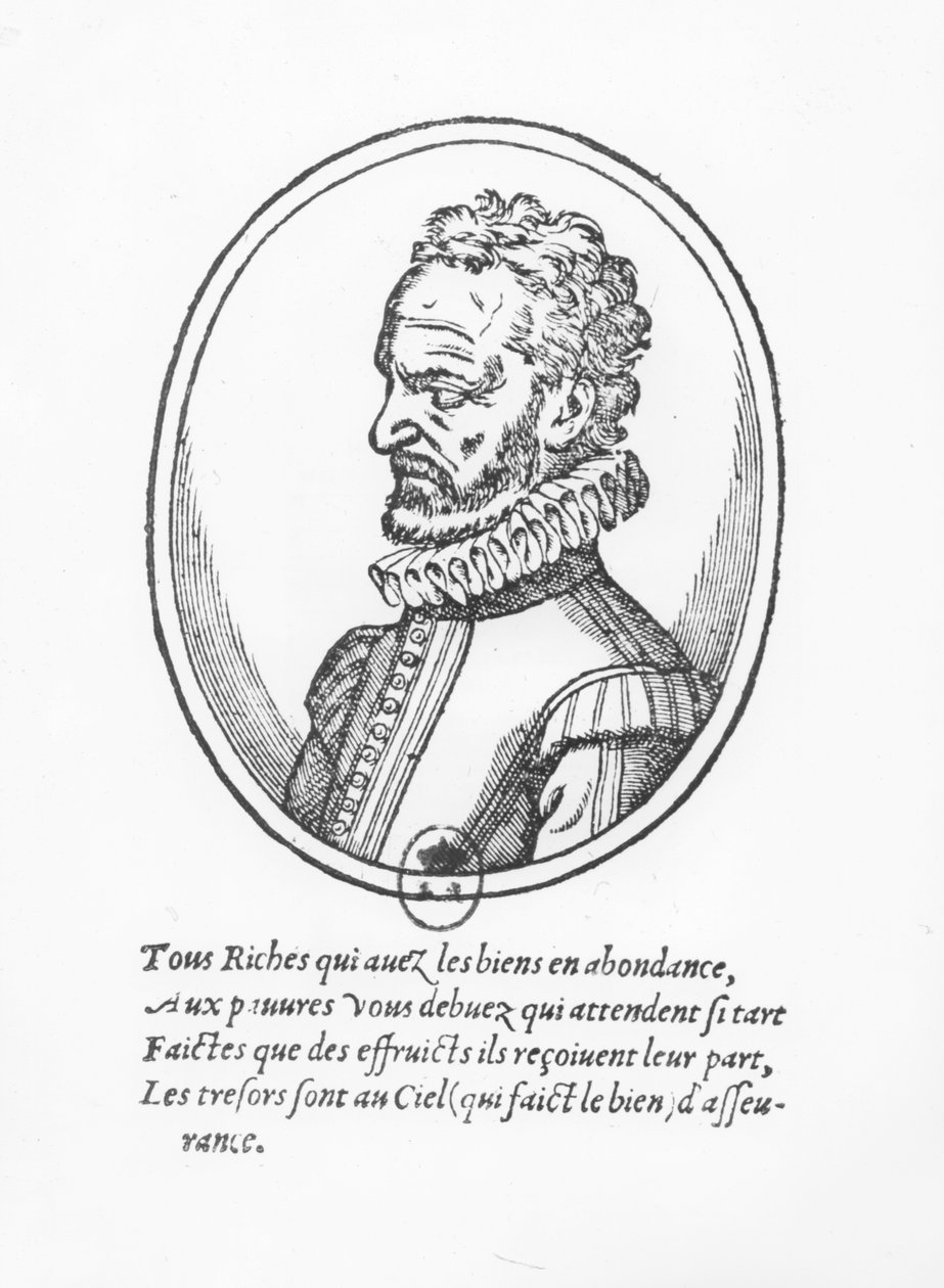 Barthélemy de Laffemas (gravyr) av French School