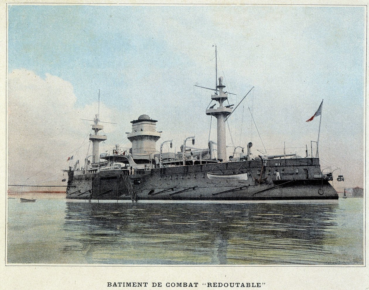 Battle boat "" Formidable"" - i "" Military album - Navy: Life on board"" av French School