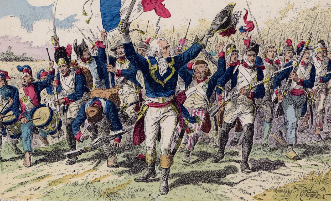Slaget vid Valmy av French School