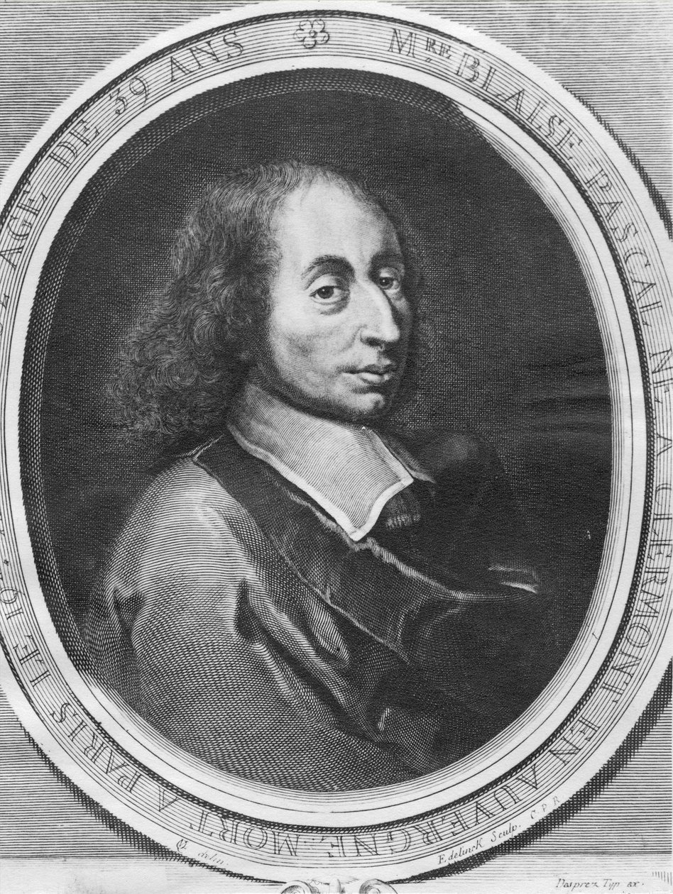 Blaise Pascal (1623-62) av French School