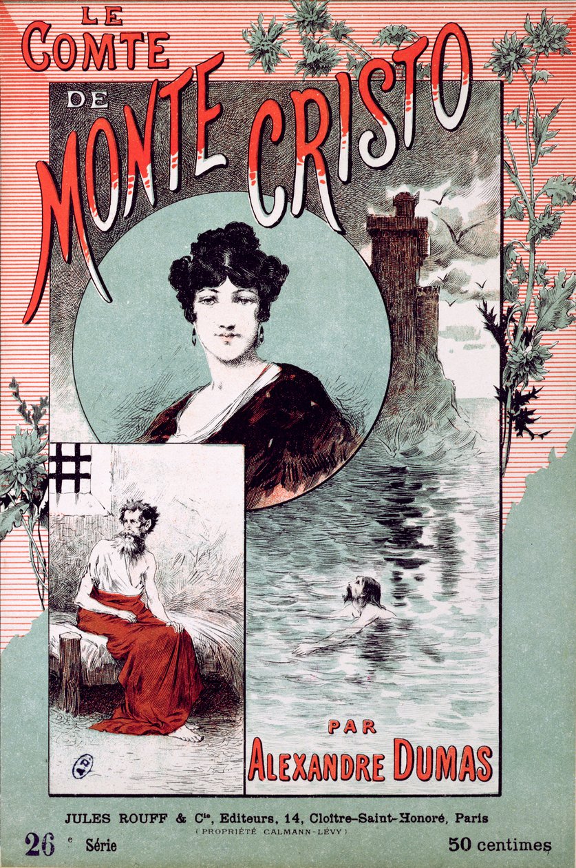 Bokomslag till Greven av Monte Cristo av Alexandre Dumas Pere (1802-70) av French School