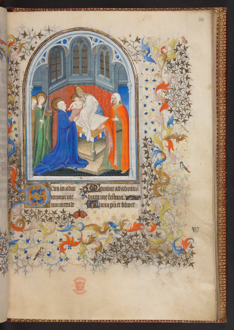 Timbok, Lägg till MS 32454 f.38r, Frankrike av French School
