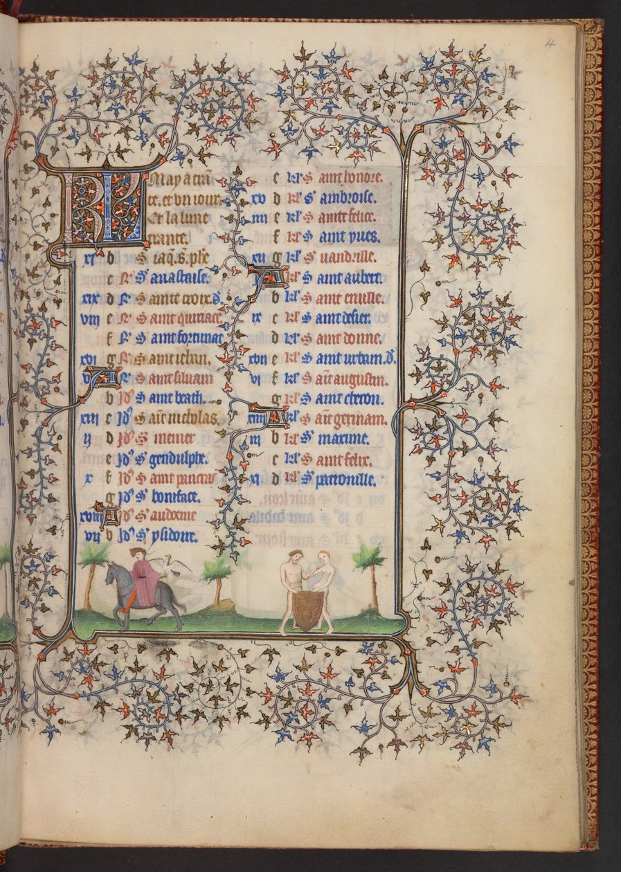 Timbok, Lägg till MS 32454 f.4r, Frankrike av French School