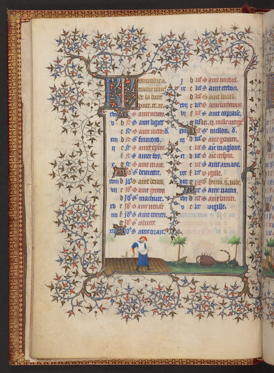 Book of Hours, Lägg till MS 32454 F.6V, Frankrike av French School
