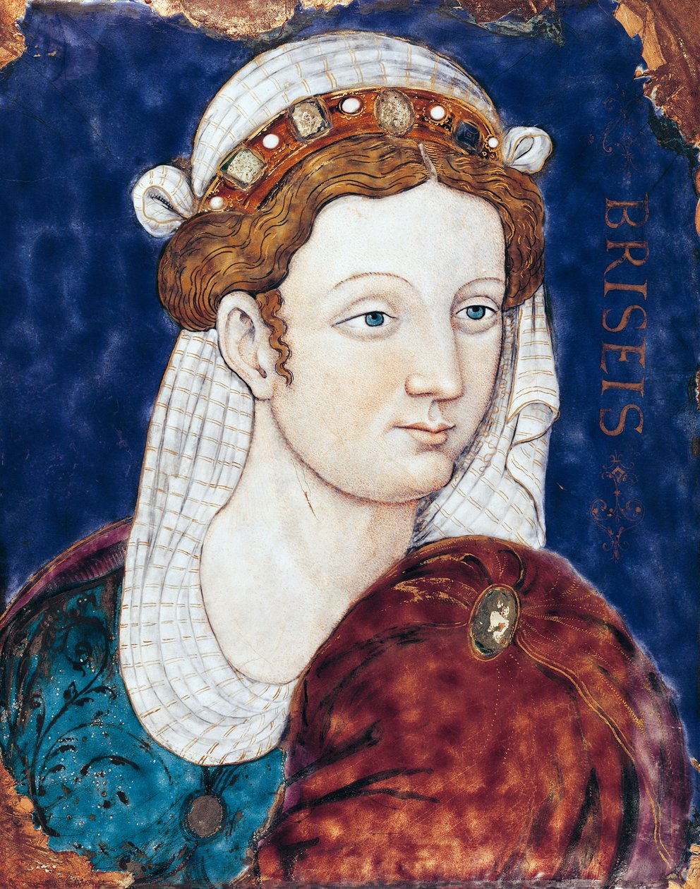 Briseis (emalj) av French School