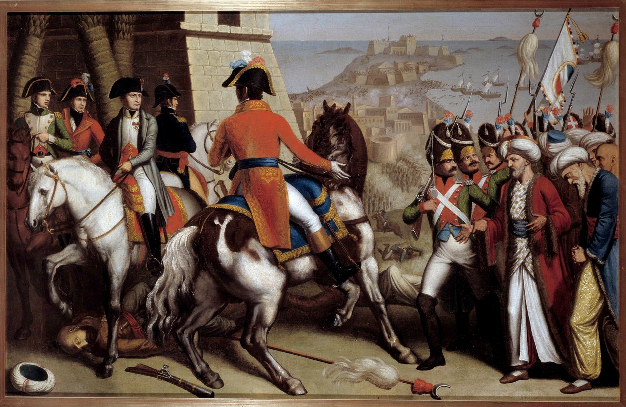 Kampanj (expedition) i Egypten (1798-1801): "" Napoleon Bonaparte (1769-1821) till Saint Jean d