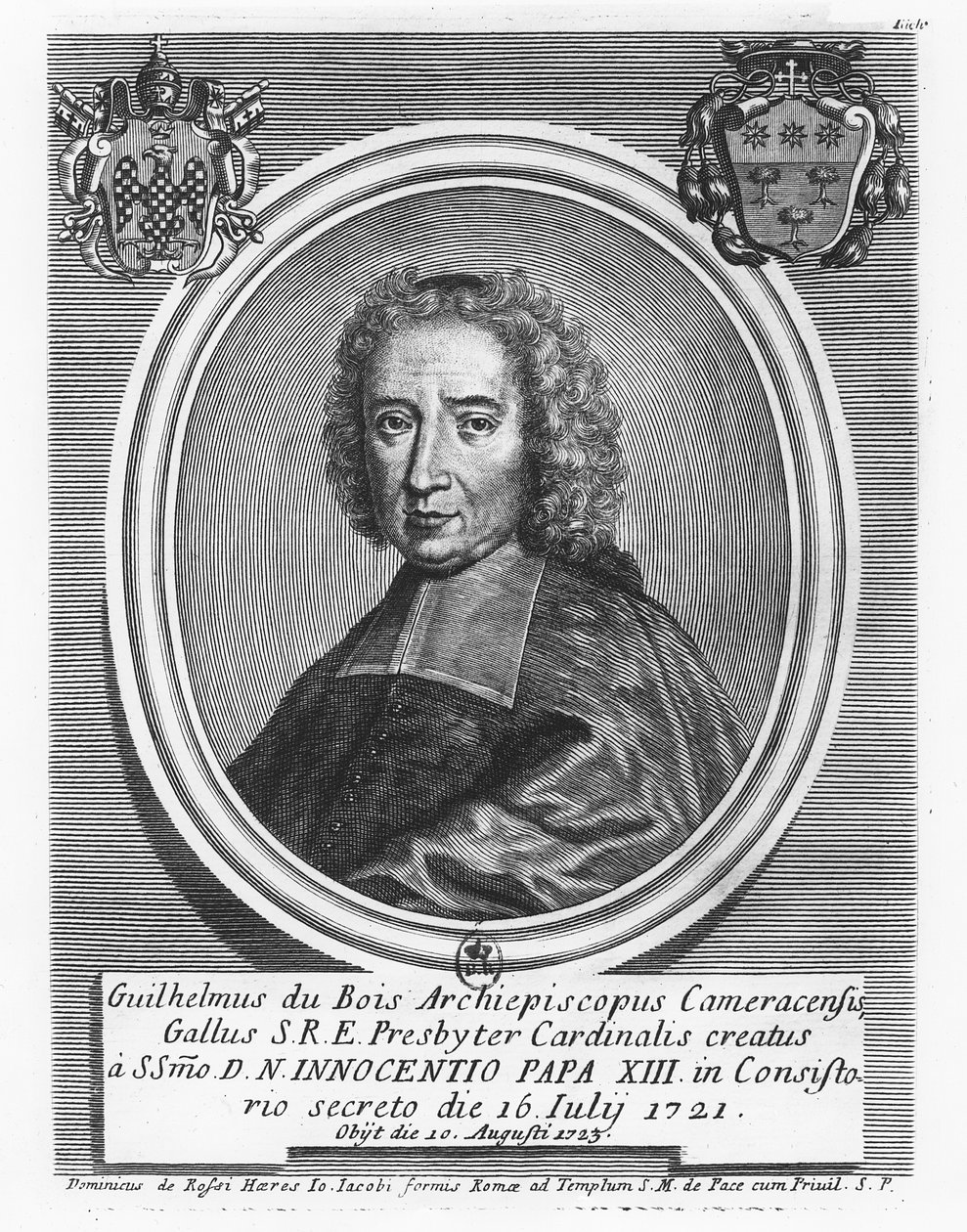 Kardinal Dubois (gravyr) av French School