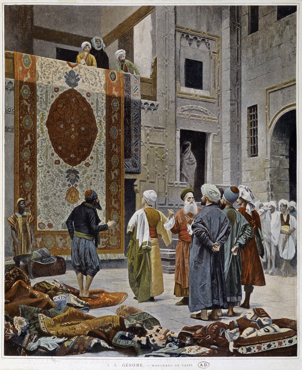 Matthandlare i Egypten av French School