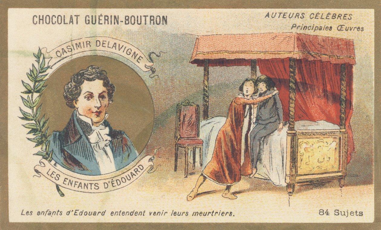 Casimir Delavigne (1793-1843), fransk poet och dramatiker, författare till "Les enfants d