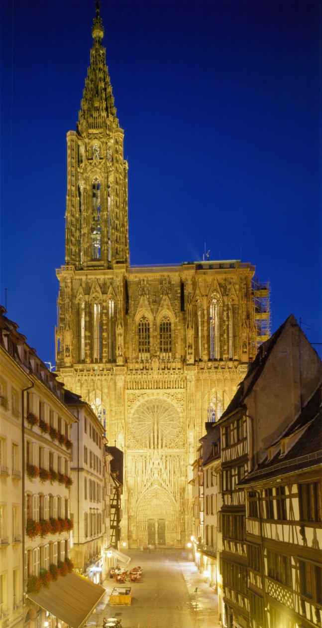 Strasbourgs katedral (Bas Rhin 67) av French School