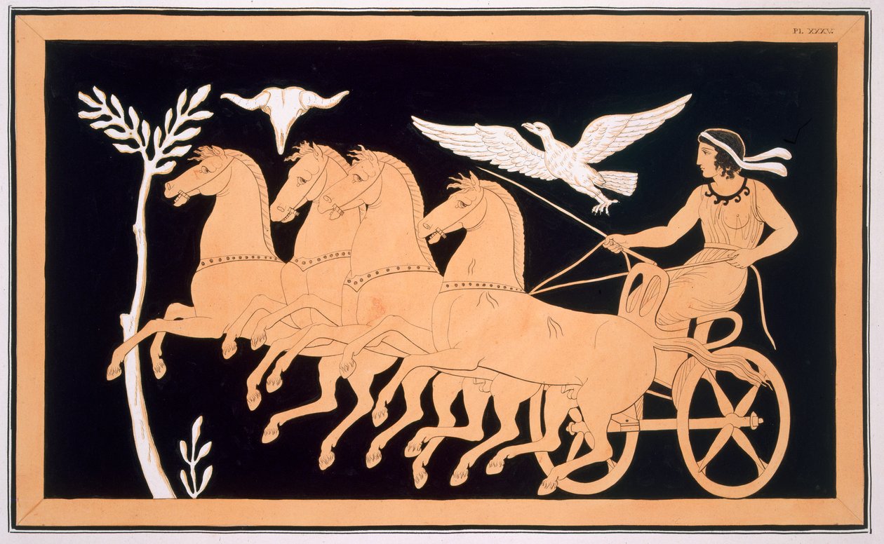 Stridsvagn, utgiven 1808-10 av French School