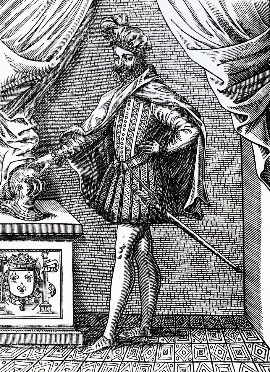 Karl IX (1550-74), kung av Frankrike, 1573 av French School