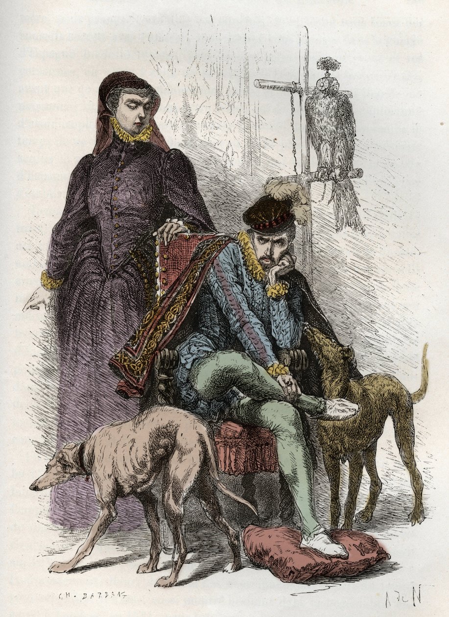 Charles IX och Catherine de Medici - Caterina de 