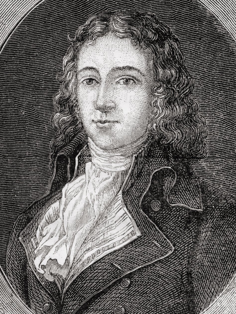 Charles Jean Marie Barbaroux (1767-94) från "Histoire de la Revolution Francaise" av Louis Blanc (1811-82) 1847-62 av French School