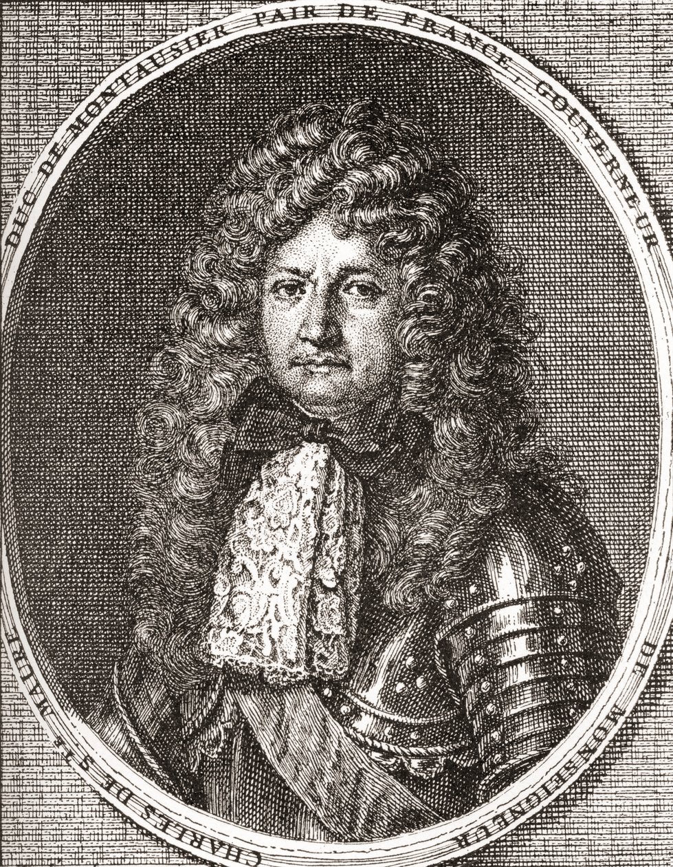 Charles de Sainte-Maure, hertig de Montausier, 1610 1690. Fransk soldat och guvernören för dauphinen, Louis le Grand Dauphin. Från Les Heures Libres publicerad 1908. av French School