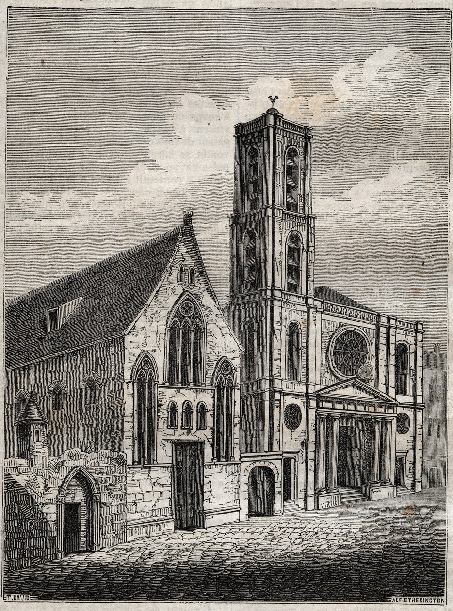 Kyrkan Saint-Jacques-du-Haut-Pas av French School