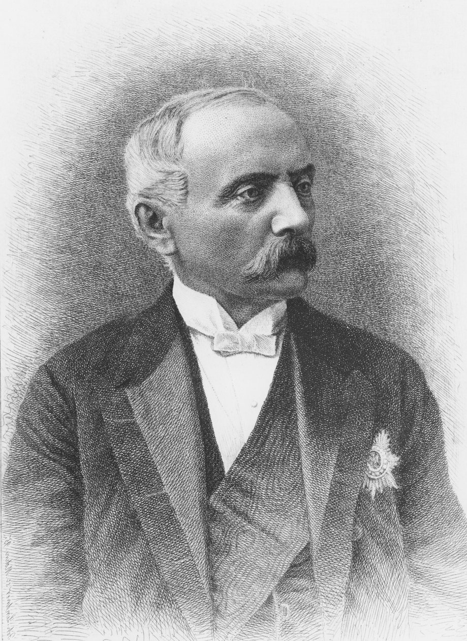 Clovis, Prince of Hohenlohe (gravyr) av French School