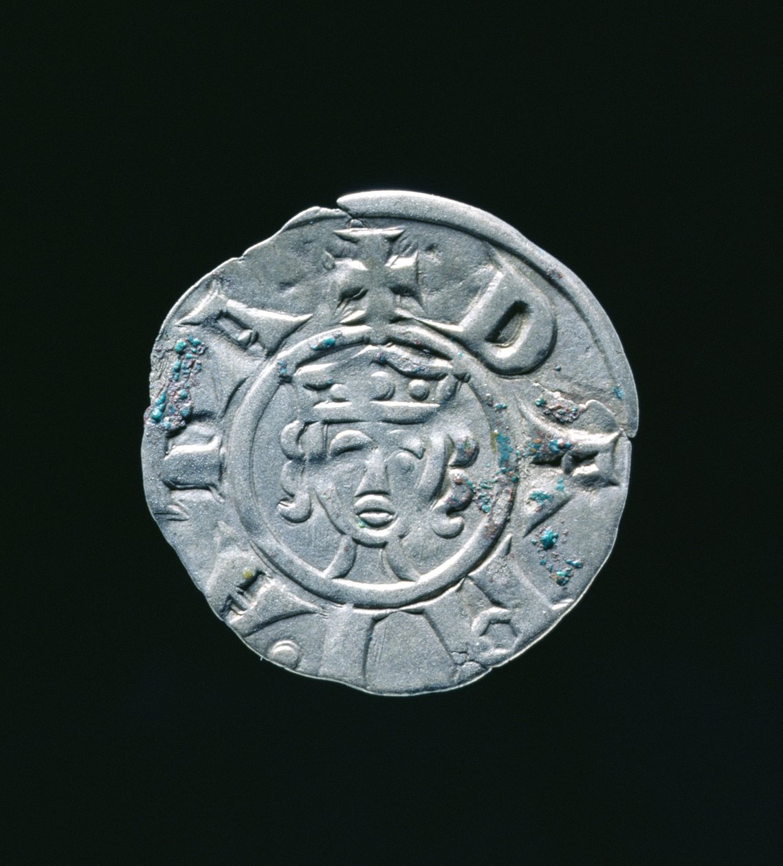 Mynt av Johannes av Brienne (ca 1170-1237) av French School