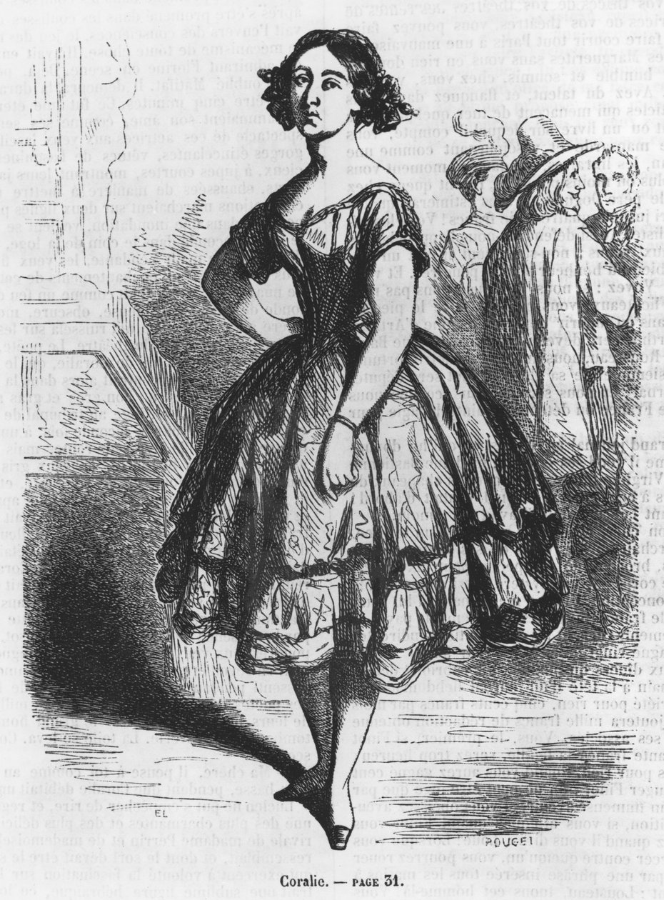 Coralie, illustration från 