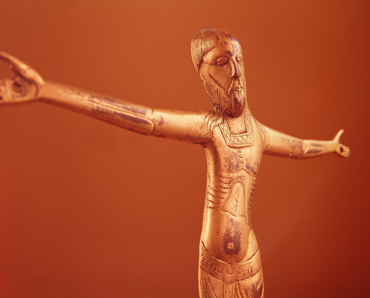 Corpus Christi, ca 1240 (förgylld brons) av French School