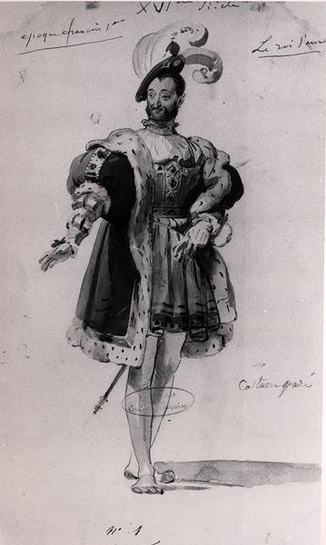 Kostymdesign till "Le Roi s
